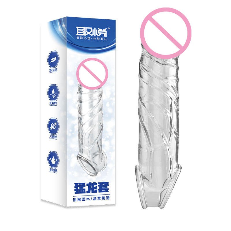 Wolf Teeth Thorns Crystal Condom - Lengthened Thickened Ultrathin Sleeve for Men - Image 6
