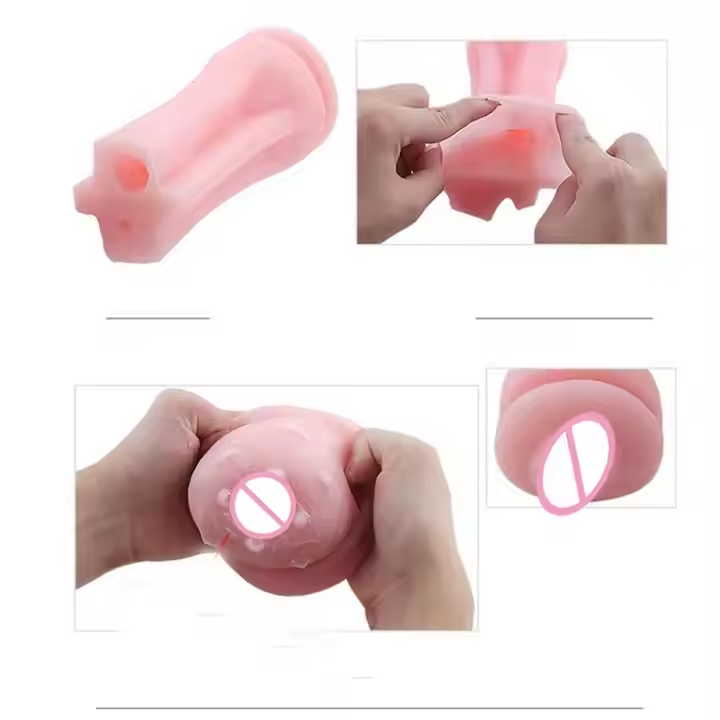 Battery-Powered Vibrating Masturbator with 7 Rotational Modes