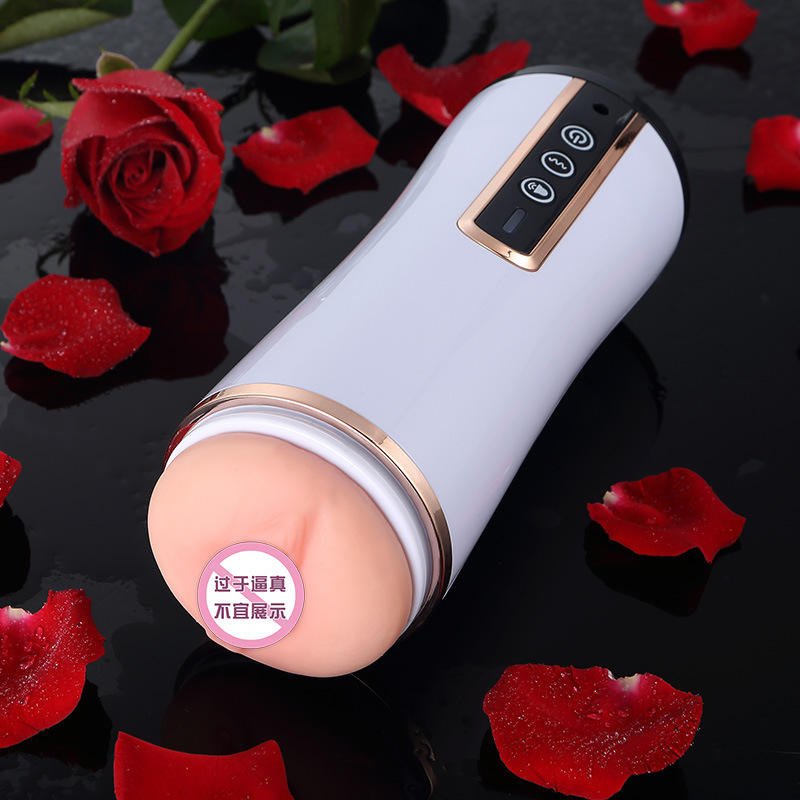 Automatic Vibrating Masturbator Cup with Voice and 10 Modes