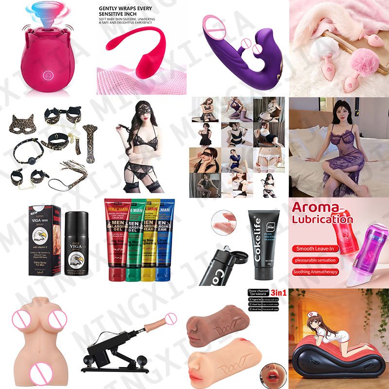 3-in-1 Realistic Double-Headed Masturbator with Deep Throat Texture
