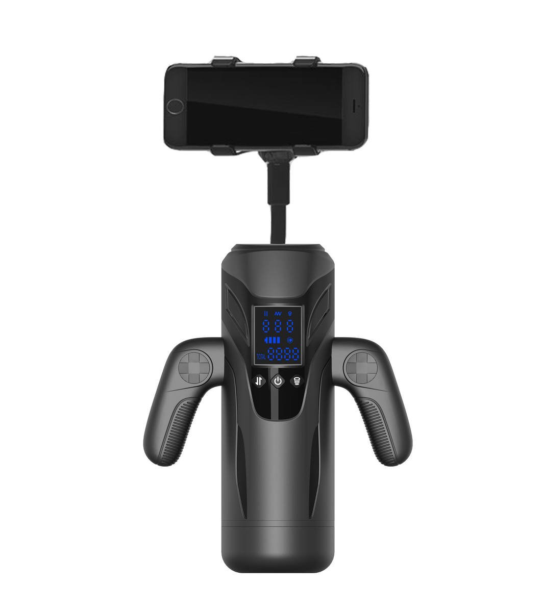 Electric Handle Airplane Cup with Digital Display