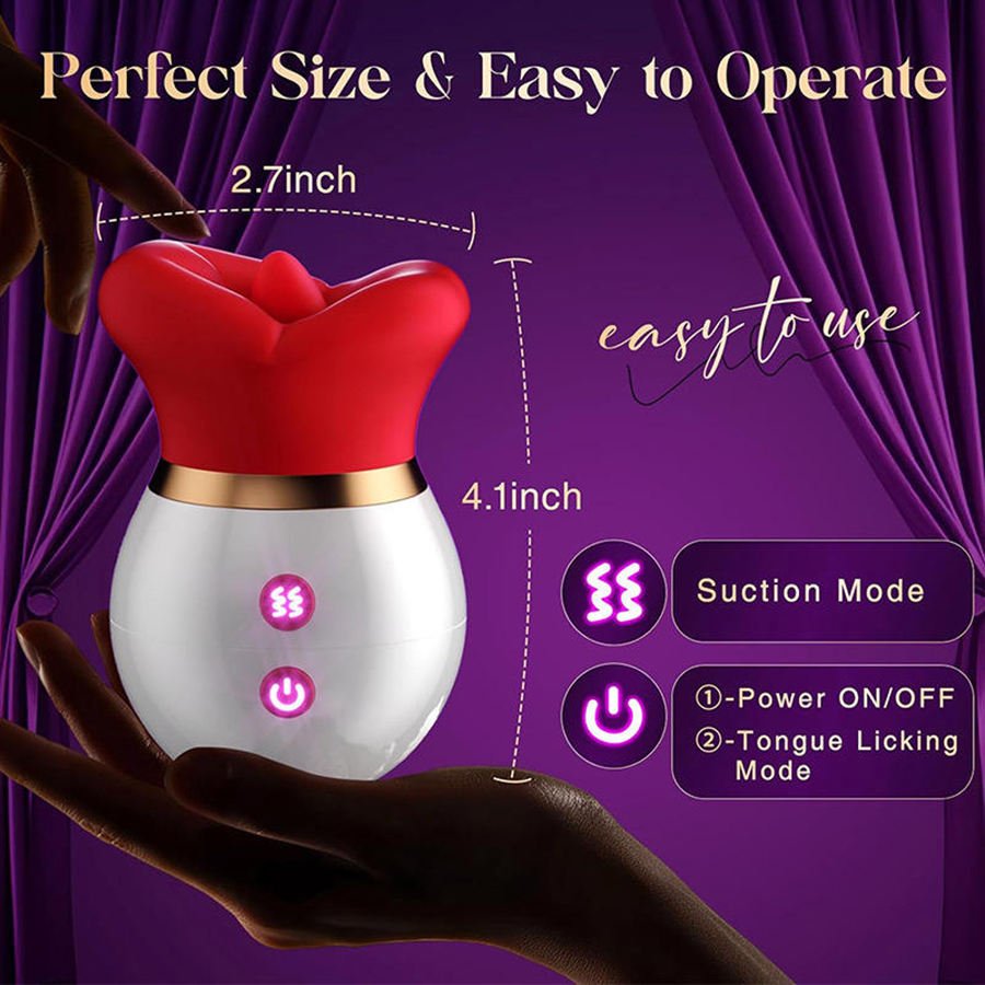 Charge 3-in-1 Big Mouth Oral Sucking and Licking Vibrator