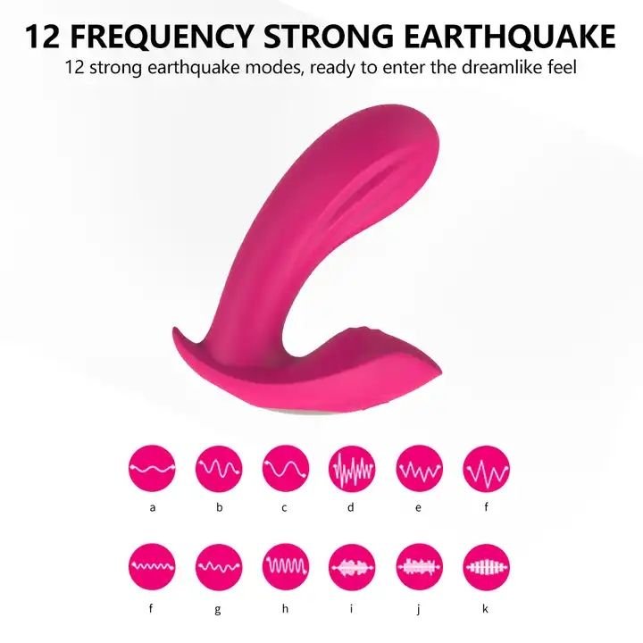 Wearable G-Spot Dildo Vibrator with Remote Control