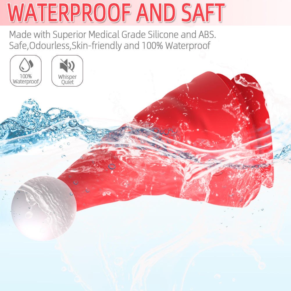 Waterproof Clitoral Orgasm Vibrator with 10 Frequencies