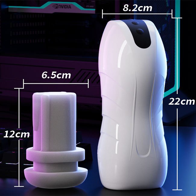 Automatic Thrusting and Sucking Masturbator with Vibration